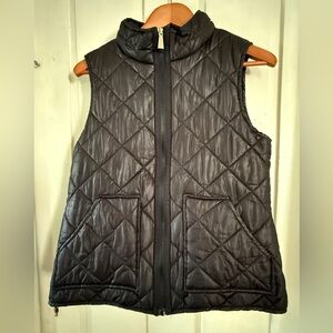 Kate Spade Quilted Black Puffer Vest